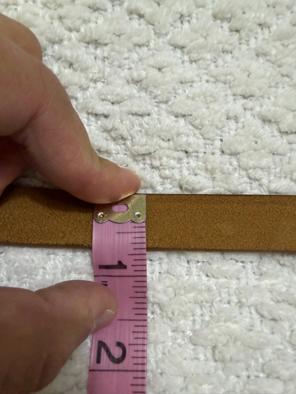 Aeropostale Faux Leather Double O-Ring Belt Women’s Size M/L - Picture 6 of 10